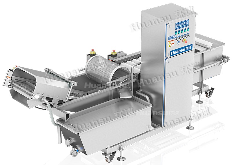 商用果蔬清洗機，有效清洗多種雜質