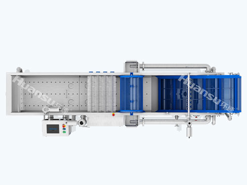 環速食材批量清洗機，快速洗凈食材！