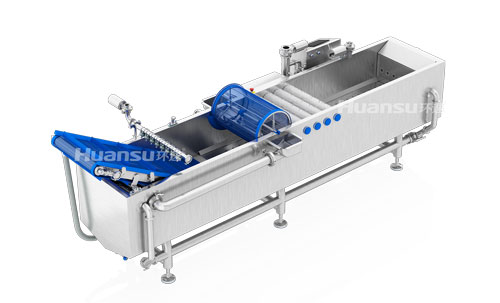 環速食材批量清洗機，快速洗凈食材！